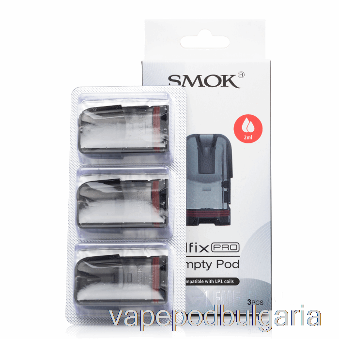 Vape 10000 Дръпки Smok Nfix Pro Replacement Pods 2ml Refillable Pods